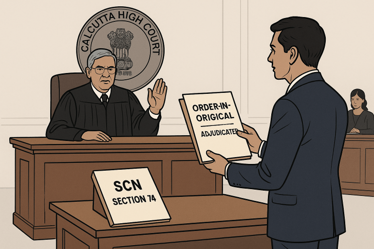 Writ petition disposed of as show cause notice culminated into adjudication order—petitioners permitted to challenge both SCN and order-in-original before proper appellate forum