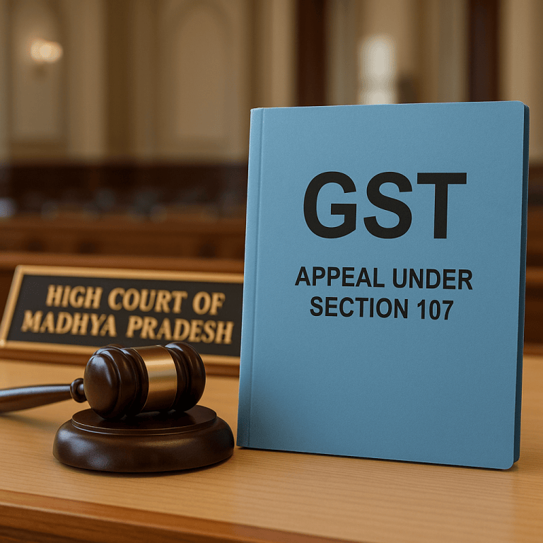 Writ petition dismissed as availability of statutory appeal under Section 107 of the CGST Act barred direct recourse to High Court