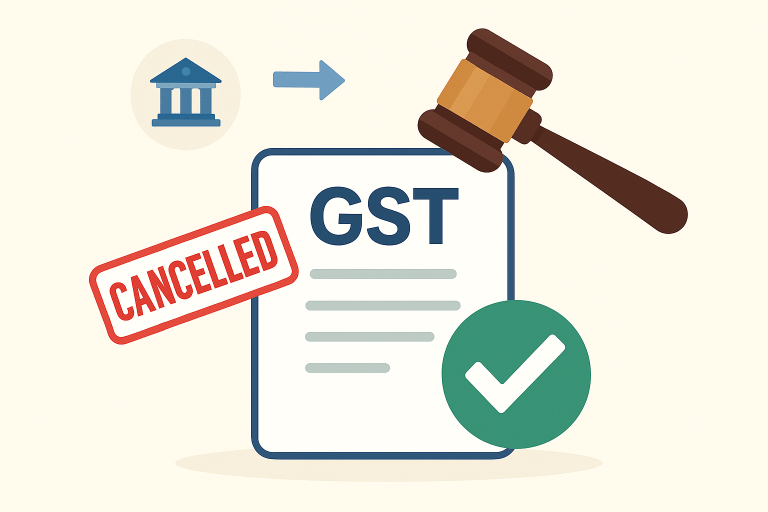 GST registration restored as the cancellation order and SCNs were held void for lacking specific allegations, relying on Anti-Evasion directions without independent application of mind, and violating natural justice