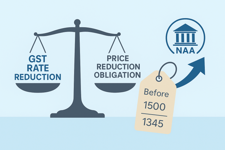 Anti-profiteering deposit ordered as Delhi High Court held that suppliers must mandatorily pass GST rate-reduction benefits through commensurate price reduction and that NAA holds wide suo-motu powers under Section 171 CGST Act.