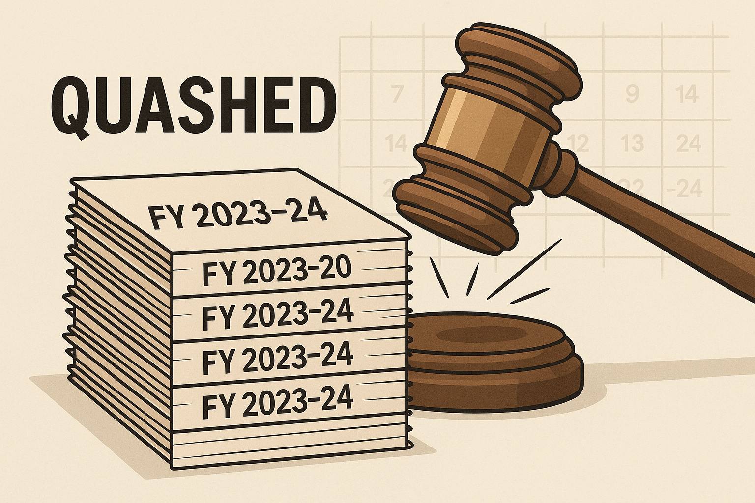 GST assessment order quashed as clubbing of multiple financial years ...