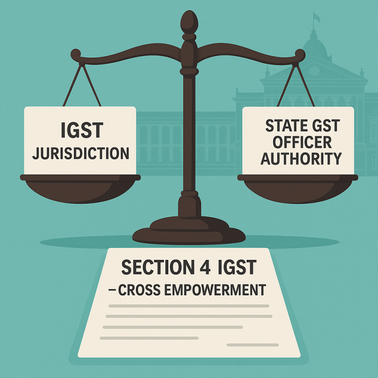 Writ petition dismissed as officer under KGST Act held competent under IGST; petitioner directed to file appeal under Section 107 KGST
