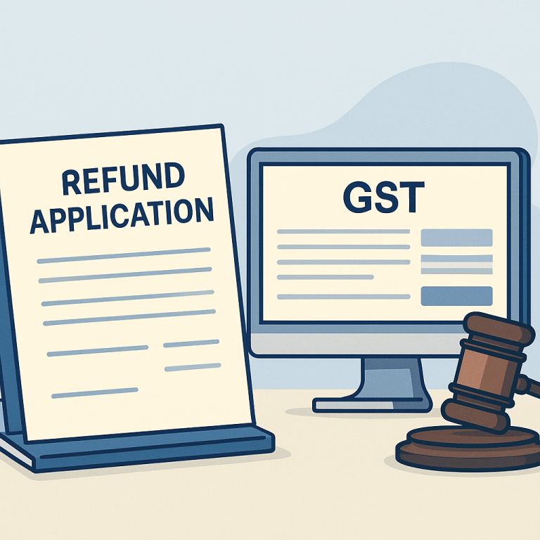 GST refund application directed to be processed as deficiency stood cured, while the legal issue of DIN applicability to portal-based refund communications was left open