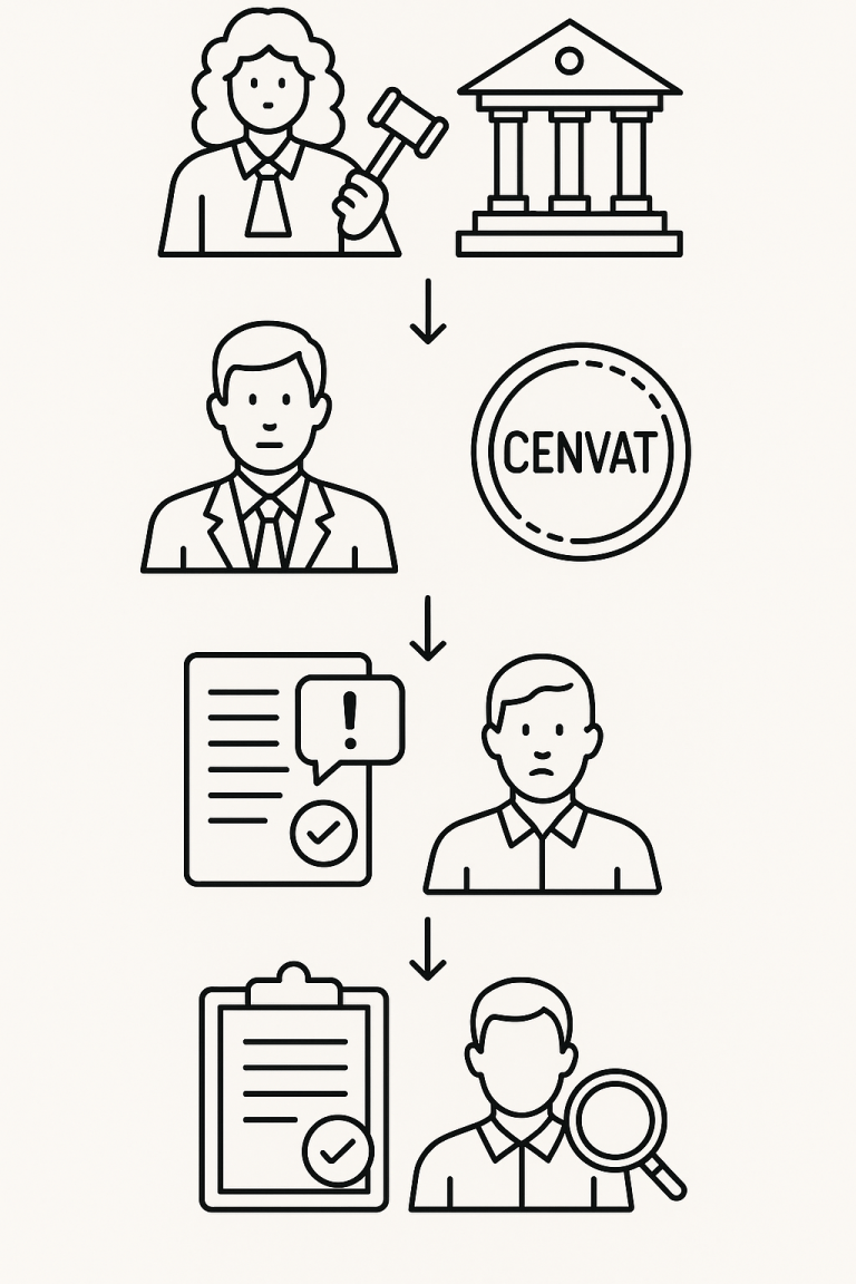 Interest claim on delayed transitional CENVAT credit not automatic and requires adjudication by tax authorities