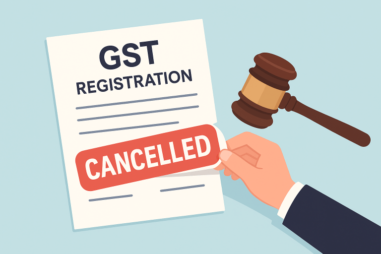 GST cancellation quashed as the Show Cause Notice failed to disclose any material indicating fraud, the revocation rejection relied on undisclosed inspection reports, and retrospective cancellation was imposed without statutory reasoning.