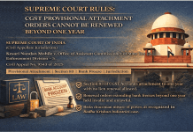 Provisional Attachment Cannot Be Renewed After Lapse: SC Clarifies Limits of Section 83