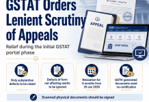 GSTAT Directs Lenient Scrutiny of Appeals for Six Months: Defects of Form Not to Obstruct Tribunal Filing