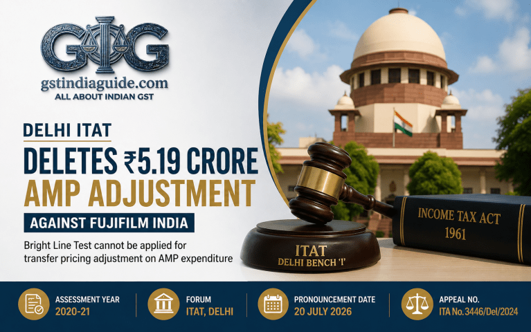 Delhi ITAT Deletes ₹5.19 Crore AMP Adjustment Against Fujifilm India
