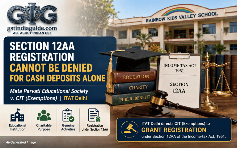 Mata Parvati Educational Society v. CIT (Exemptions): ITAT Directs Grant of Registration under Section 12AA