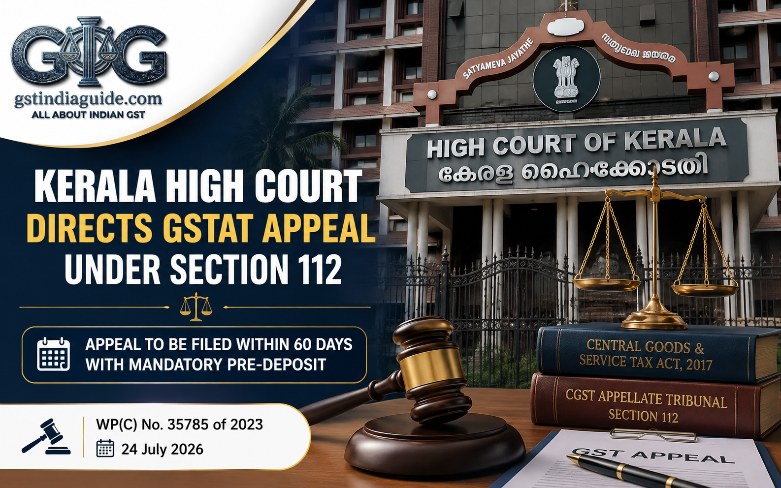 Kerala HC Directs GSTAT Appeal Under Section 112 After Tribunal Constitution
