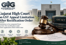 Gujarat High Court: GST Appeal Limitation to Be Considered From Rectification Order Where Section 161 Application Was Filed Within Time