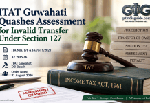 ITAT Guwahati Quashes Assessment for Invalid Transfer of Jurisdiction