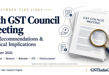 57th GST Council Meeting – Analysis by Adv. Gaurav Gupta